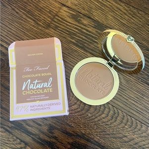 Brand New Too Faced Natural Chocolate Bronzer In Golden Cocoa
